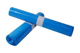 HDPE Afvalzak 70x110 blauw T25 HDPE